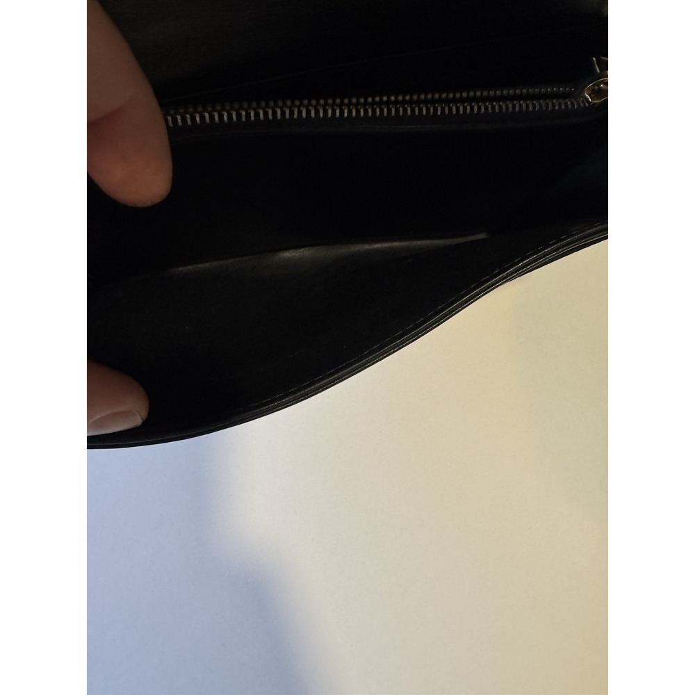 Prada Saffiano Long Black Wallet with Box and Authentication Card - Picture 16 of 16